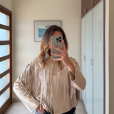 Chaqueta flecos ZARA XS