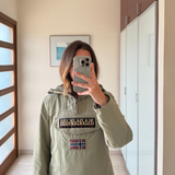 Chaqueta rainforest caqui NAPAPIJRI S