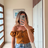 Crop top off-the-shoulder DOT & X. 38