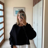 Jersey con camisa ZARA M
