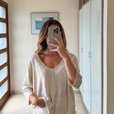 Jersey fino beige ADOLFO DOMÍNGUEZ XS