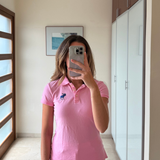 Polo rosa manga corta ABERCROMBIE & FITCH S