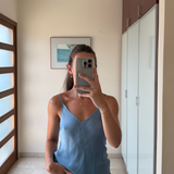 Top azul IKKS XS