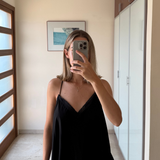 Top negro ZARA XL