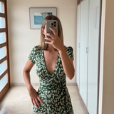 Vestido cruzado KIMCHI BLUE S