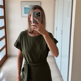 Vestido verde volantes ETOPHE STUDIOS M