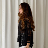 Isabel Marant Black Lace Blouse