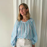 Blusa de Rayas Pastel FRNCH Paris