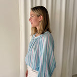 Blusa de Rayas Pastel FRNCH Paris