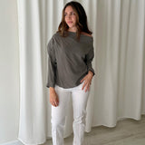 Top Drapeado Topo Comptoir des Cotonniers