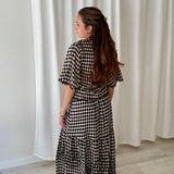 Falda Midi Estampado Diamante Skatïe Brand