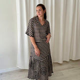 Falda Midi Estampado Diamante Skatïe Brand