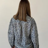 Josephine Blusa Floral de Seda
