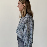 Josephine Blusa Floral de Seda