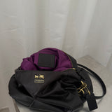 Coach Madison Isabelle Black Leather Shoulder Bag