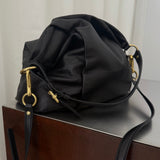 Coach Madison Isabelle Black Leather Shoulder Bag