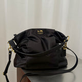 Coach Madison Isabelle Black Leather Shoulder Bag