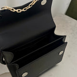 Karl Lagerfeld K/ Seven Grainy Black Shoulder Bag