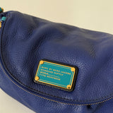 Bandolera azul de piel Marc Jacobs