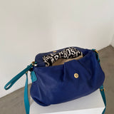 Bandolera azul de piel Marc Jacobs