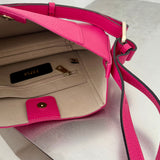 Bolso mini bucket Furla Nuvola de piel rosa fucsia