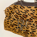 Bolso Hobo de Piel Pony Hair Carolina Herrera
