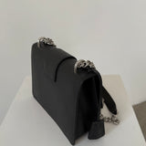 Prada Black Saffiano Leather Chain Bag