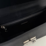 Prada Black Saffiano Leather Chain Bag