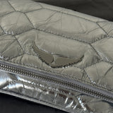 Zadig & Voltaire Bolso Rock XL Plateado