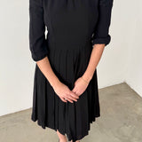 Prada Milano Black 3/4 Sleeve Dress