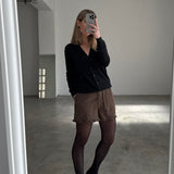 Prada Milano Black Fine Knit Cardigan