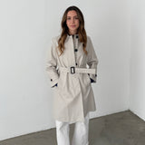 Prada Milano Beige Trench Coat