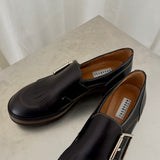 Fratelli Rossetti Black Leather Loafers