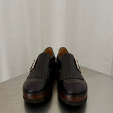 Fratelli Rossetti Black Leather Loafers
