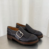 Fratelli Rossetti Black Leather Loafers