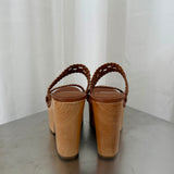 Pamela Leather Platform Sandals