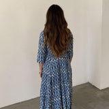 BABBAKI Vestido Azul