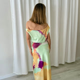 Vestido Largo Satinado All About May