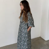 Magnolya Vestido Floral Verde