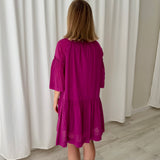 Vestido Algodón Frambuesa Comptoir des Cotonniers