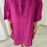 Vestido Algodón Frambuesa Comptoir des Cotonniers