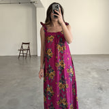 Magnolya Vestido Floral Rosa
