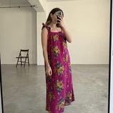 Magnolya Vestido Floral Rosa