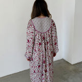 Magnolya Vestido Floral Beige