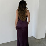 Massimo Dutti Vestido Midi de Satén