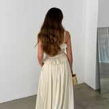 Pedro del Hierro Ivory Maxi Dress