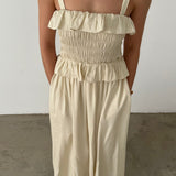 Pedro del Hierro Ivory Maxi Dress