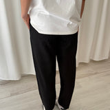 Pantalón Negro Texturizado Skatïe Brand