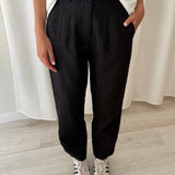 Pantalón Negro Texturizado Skatïe Brand