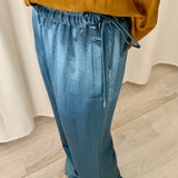 Acne Studios Satin Wide-Leg Trousers